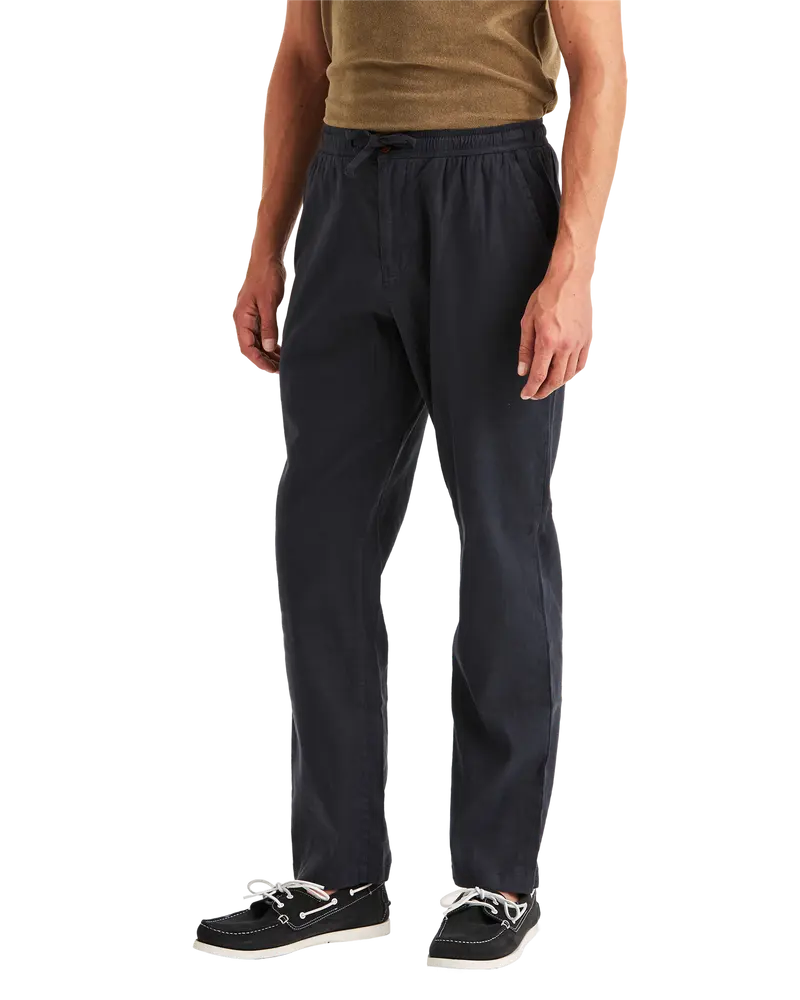 Fenix Linen Trousers - Navy