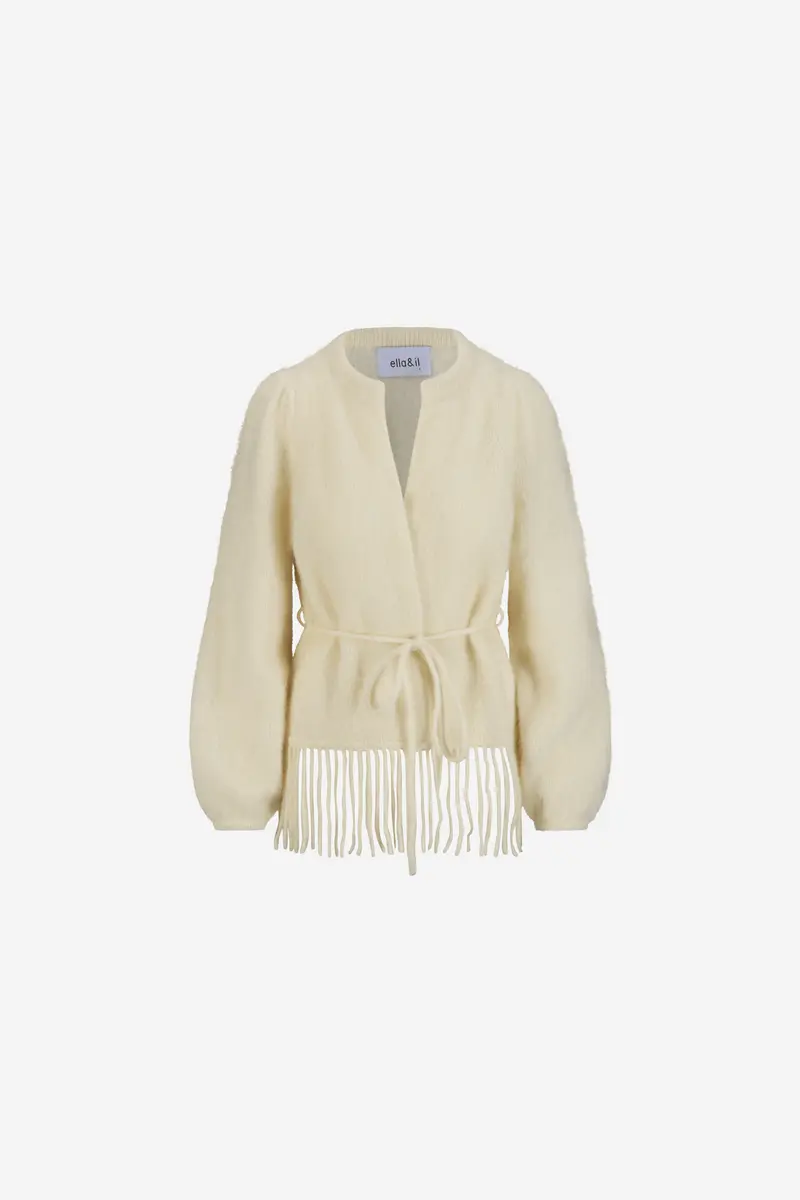 Fidele Chunky Cardigan Bright White