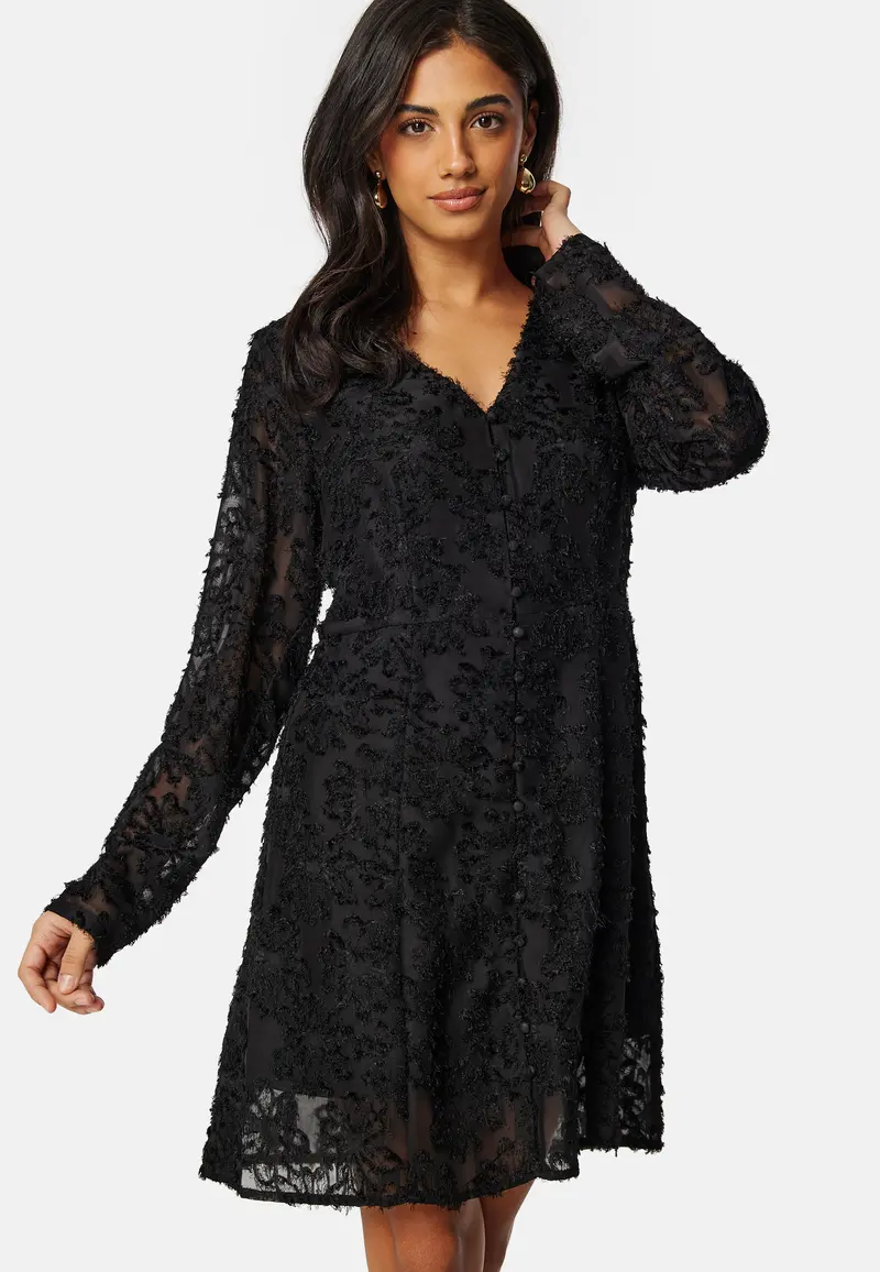 Fina LS Short Dress