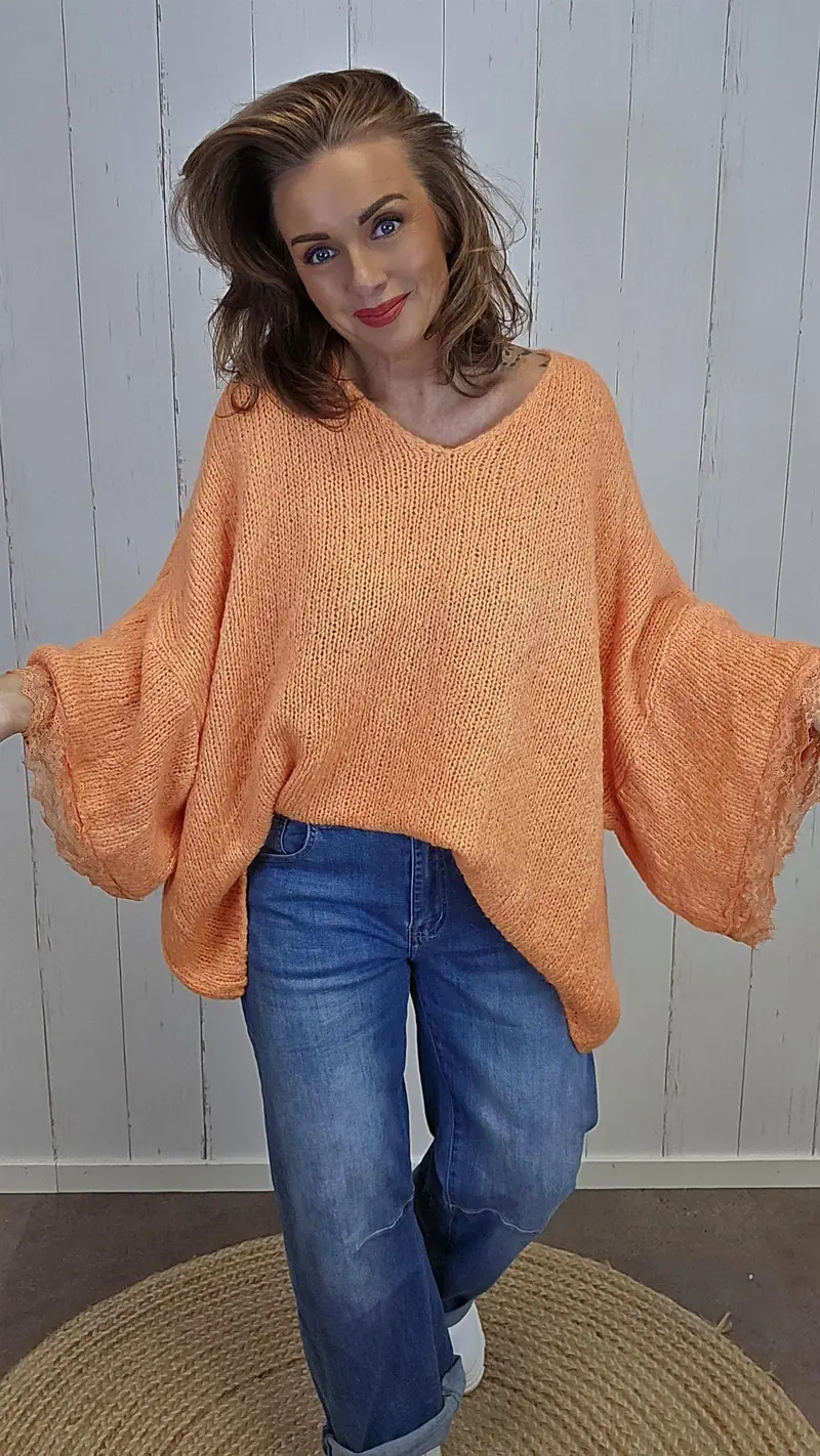 Fiona genser orange