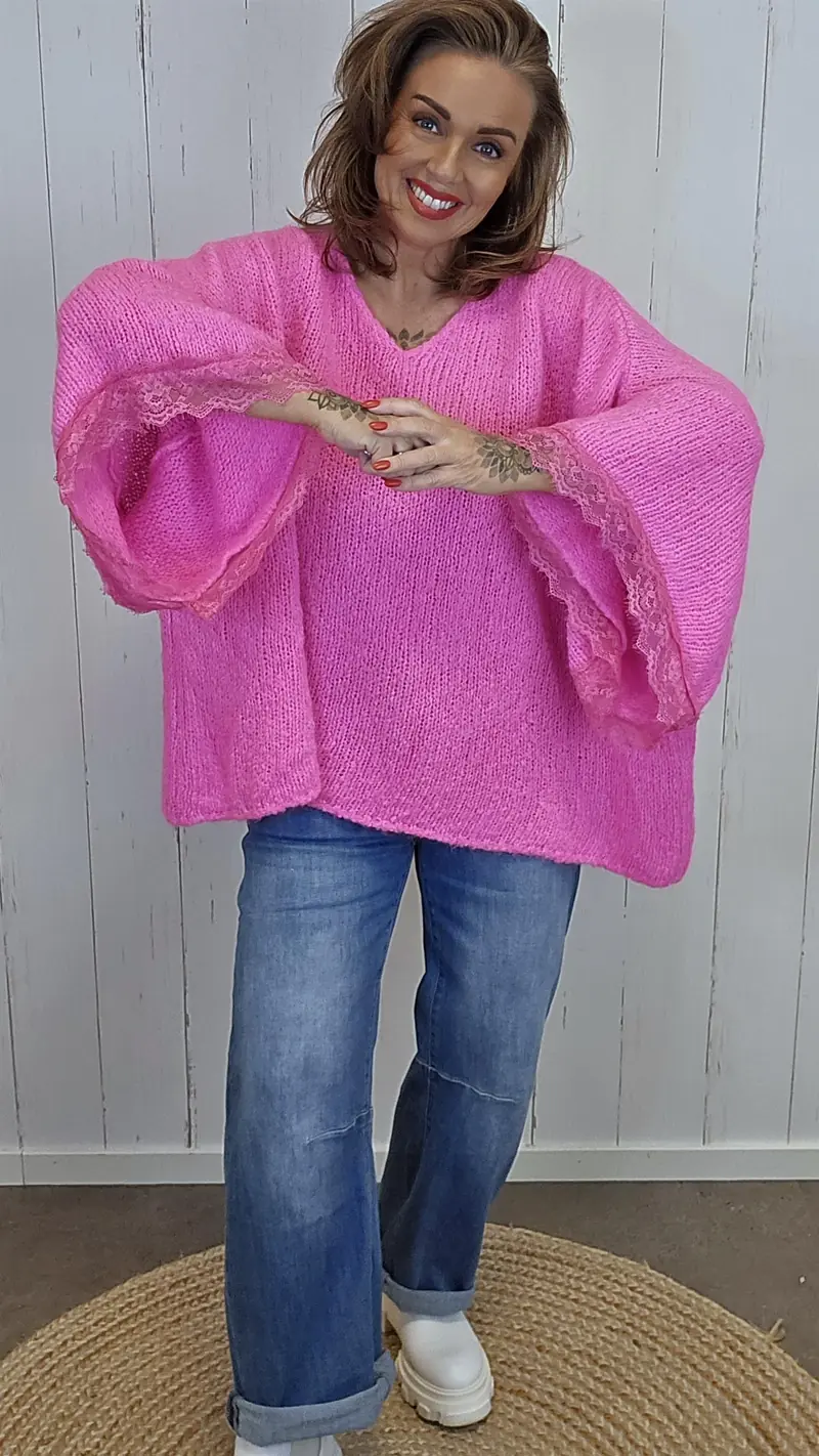 Fiona genser rosa