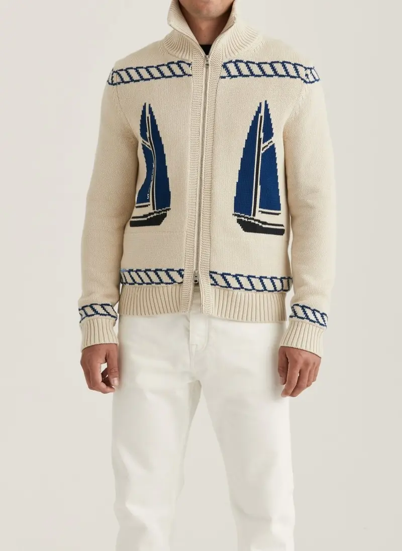 Fisher Zip Cardigan