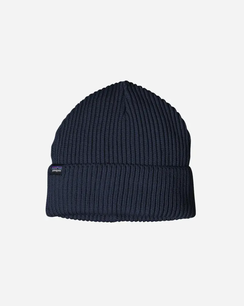 Fishermans Rolled Beanie - Navy