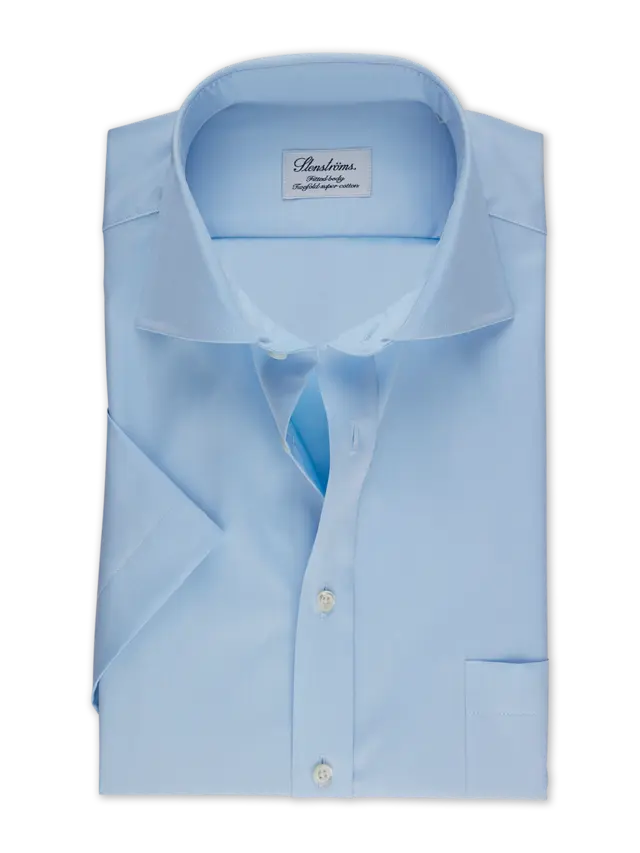Fitted Body C93, Short Sleeve Light Blue