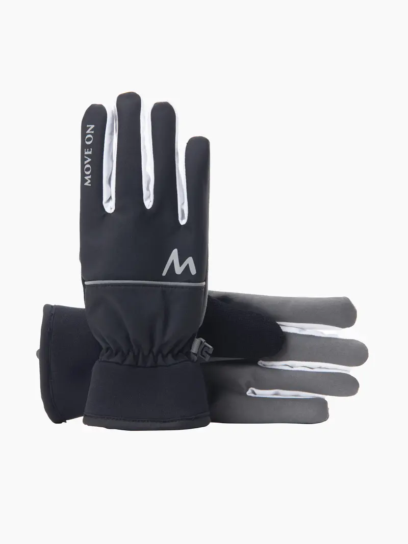 Fjelltind skihanske unisex Sort