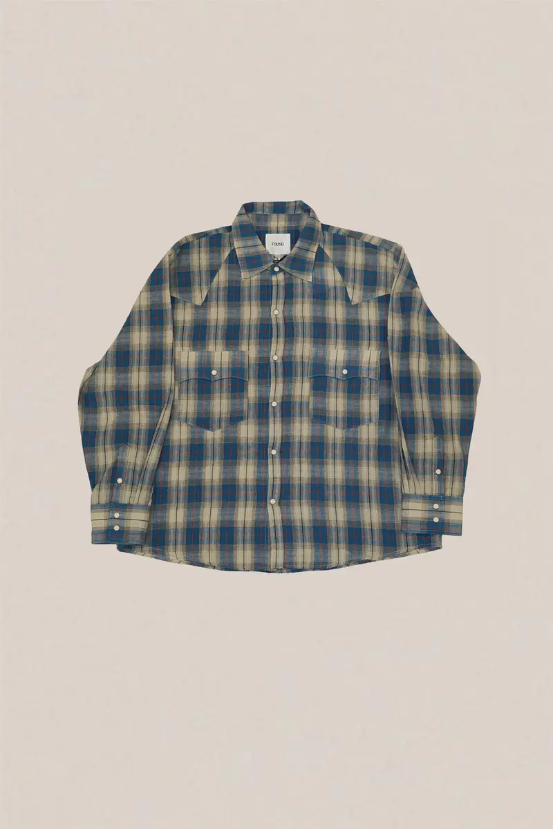 Flannel Shirt Blue