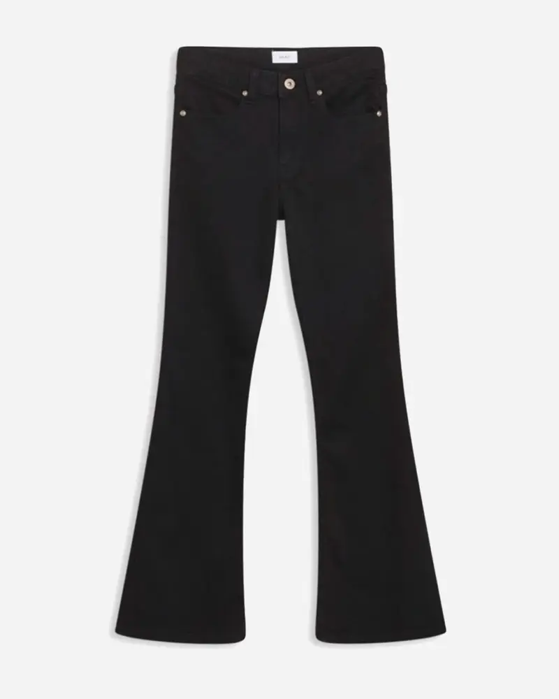 Flare Black Pant - Black