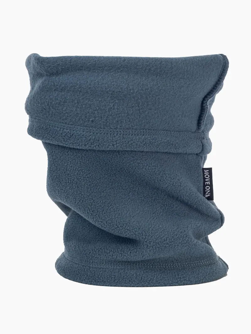 Fleece hals barn Iron Blue