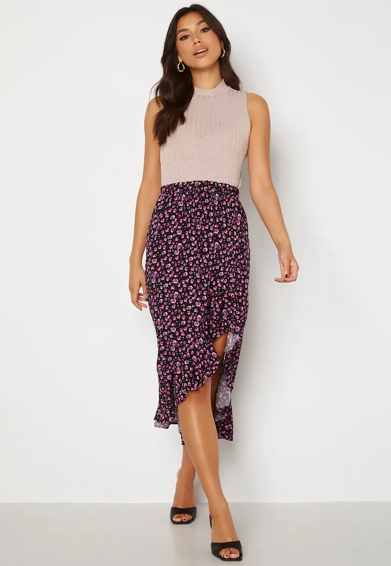 Flonce Midi Skirt