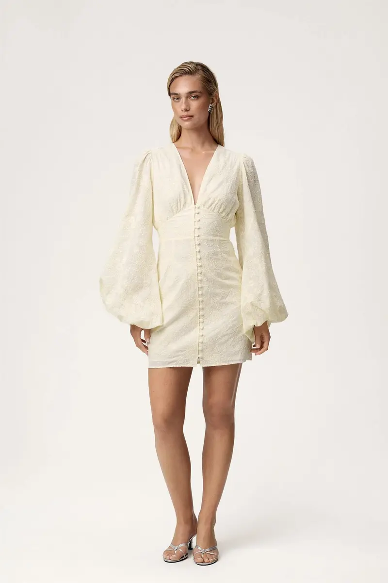 Florence Dress Light Yellow