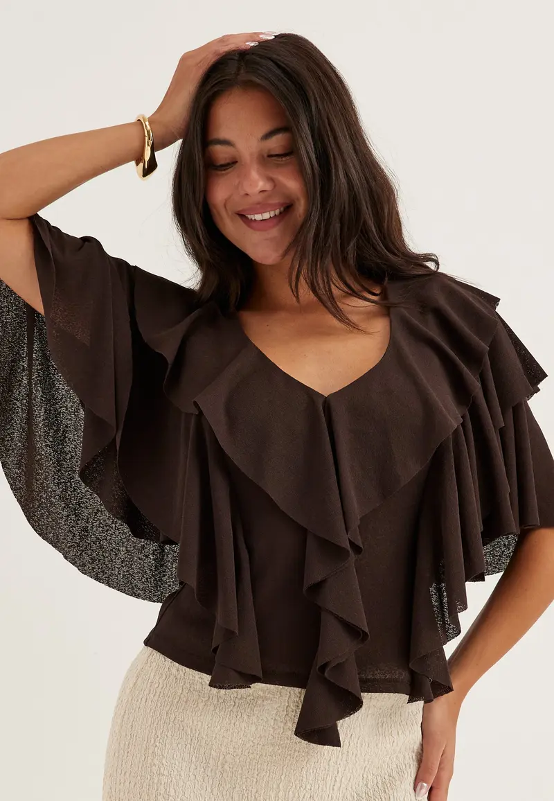 Flounce Top