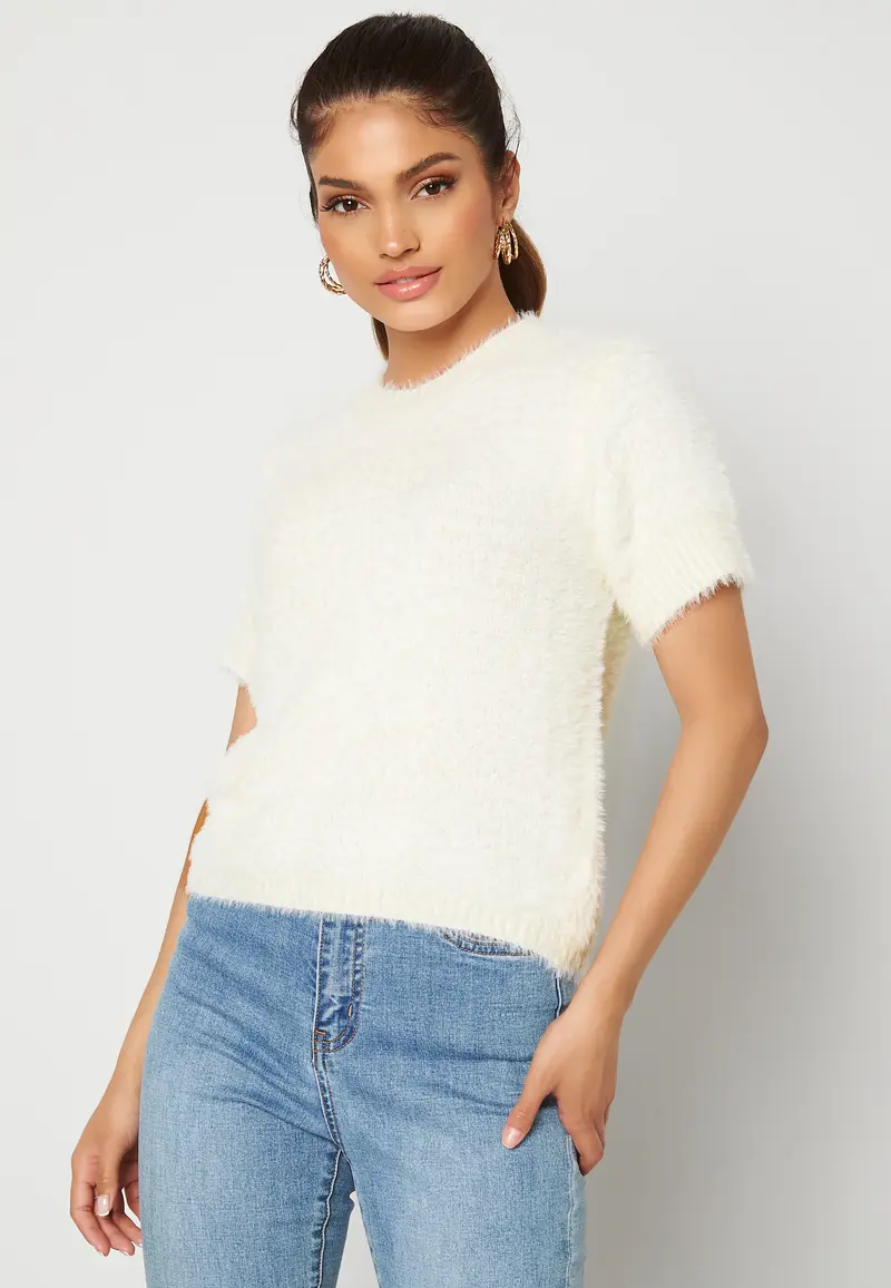 Fluffy Knit Top
