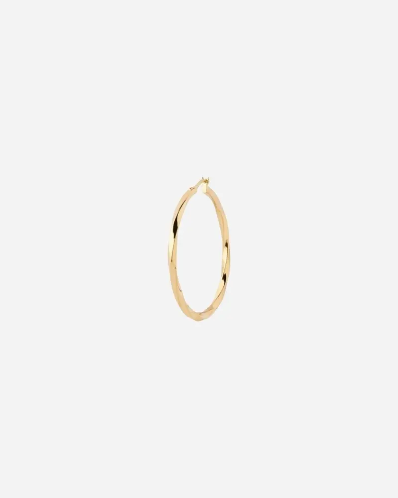 Francisca Hoop Medium - Gold Plated