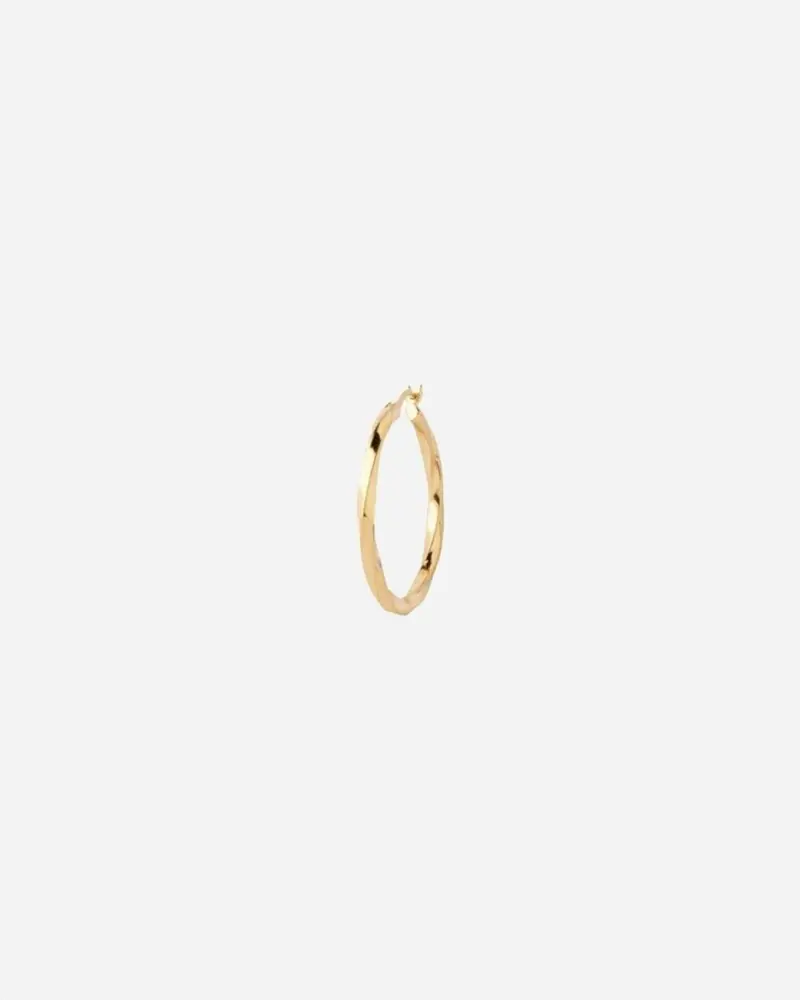 Francisca Hoop Small - Gold Plated