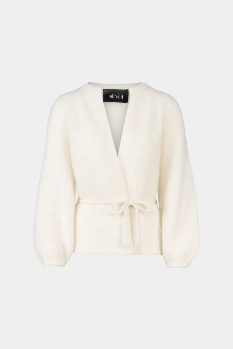 Fredrikke Chunky Cardigan Bright White