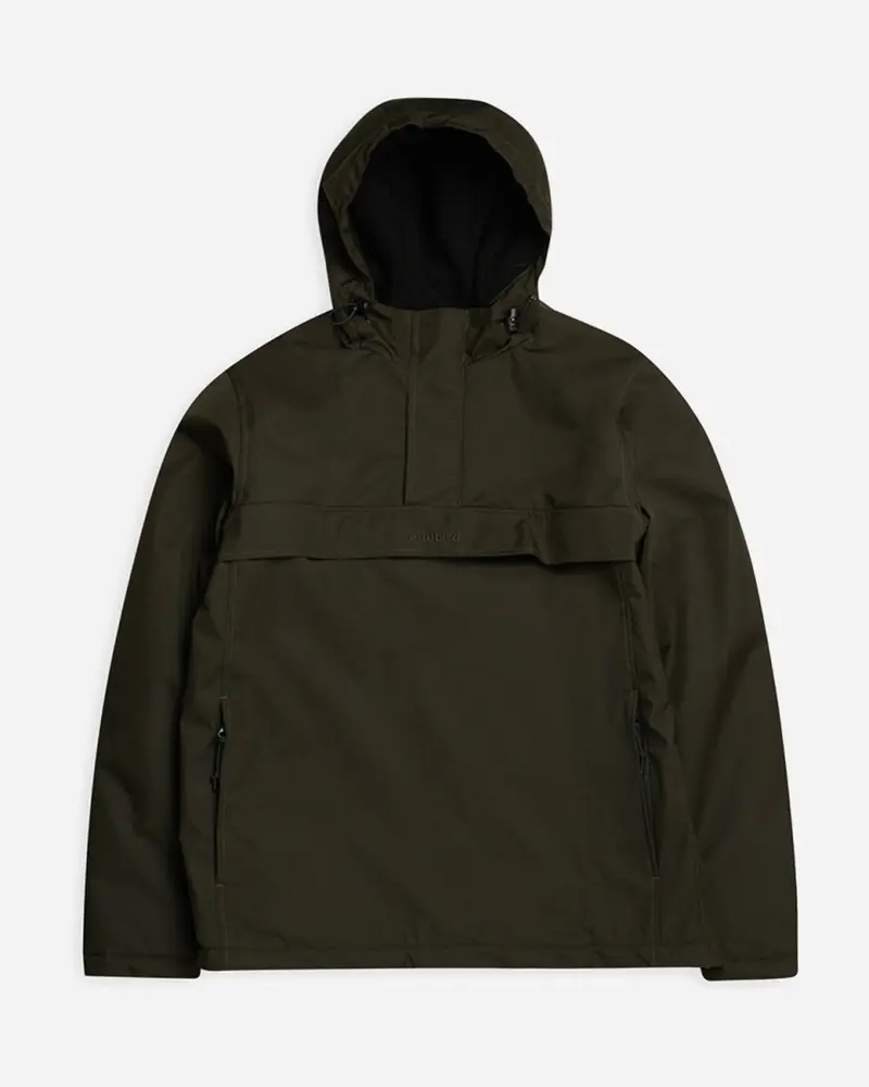 Frenzy Anorak Jacket - Army