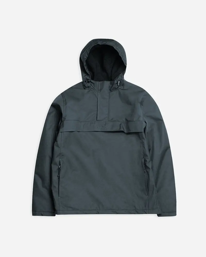 Frenzy Anorak Jacket - Dark Grey