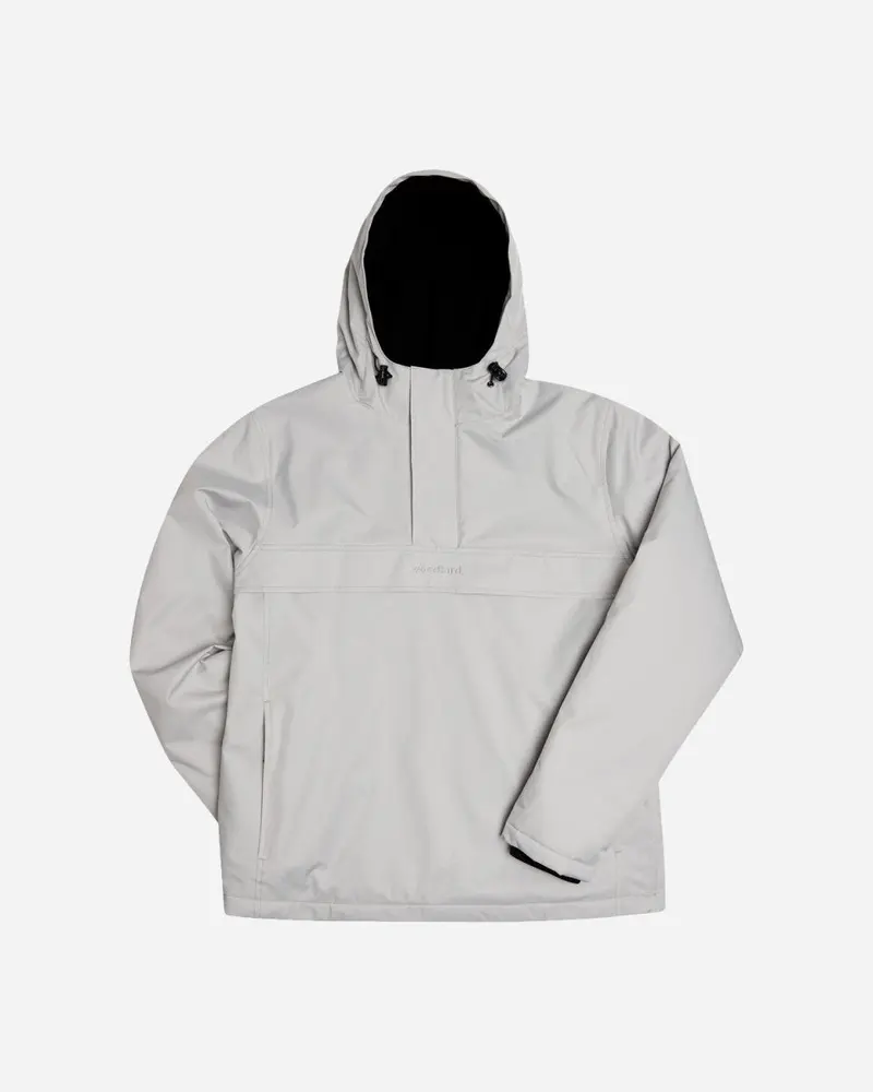 Frenzy Anorak Jacket - Light Grey