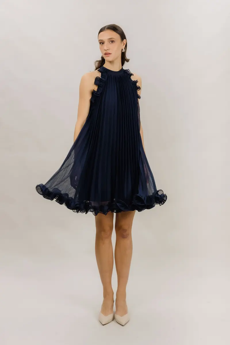Freya Dress - DARK NAVY