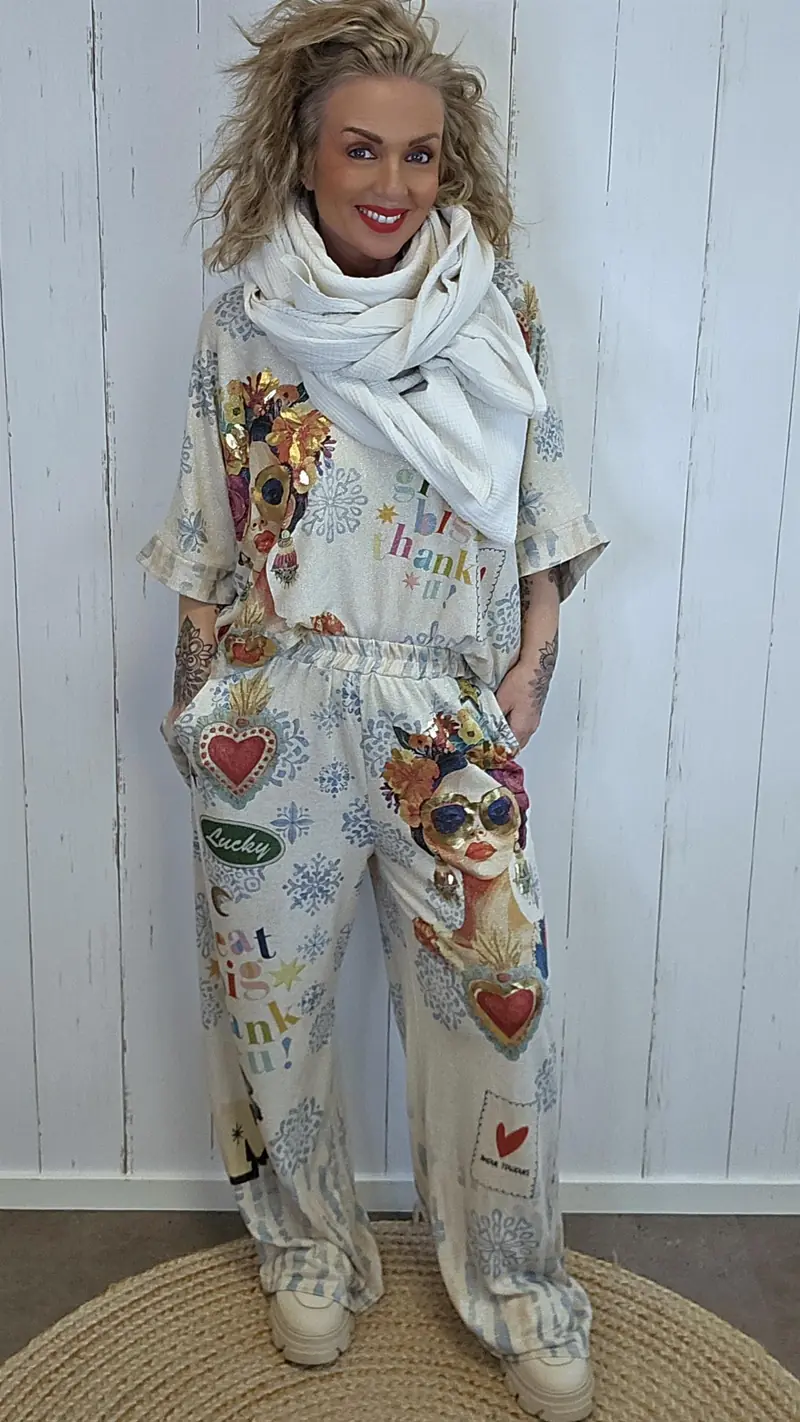Frida Sett med topp og bukse