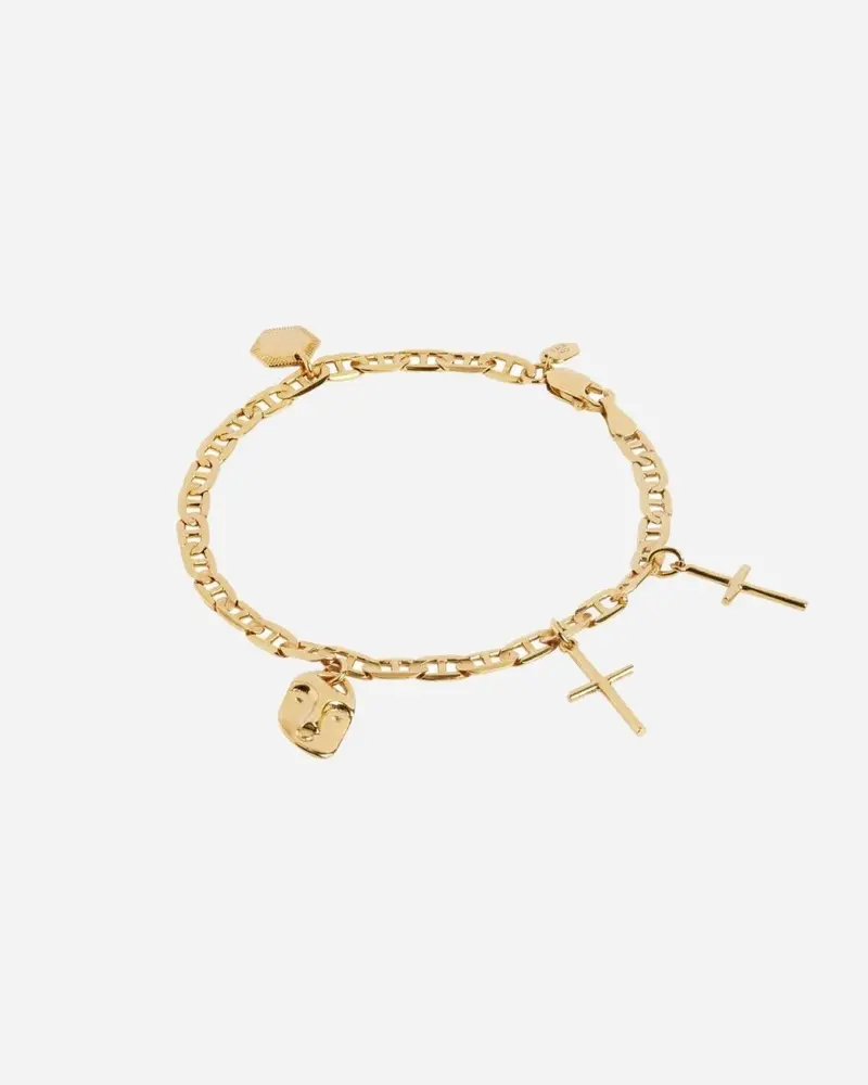 Friend Charm Bracelet - Gold Plated