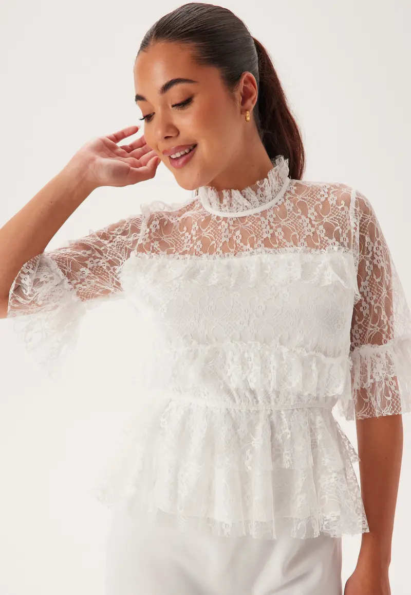 Frill Lace Blouse