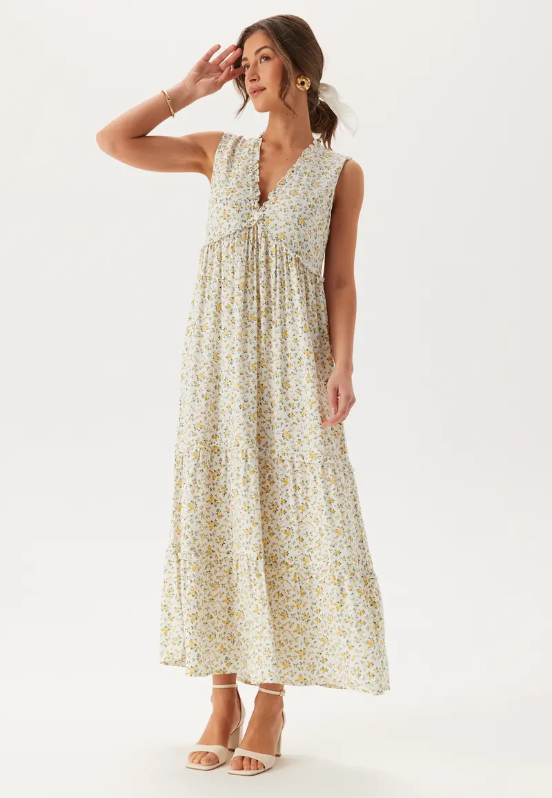 Frill Maxi Dress
