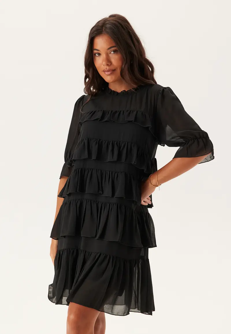 Frill Short Dress