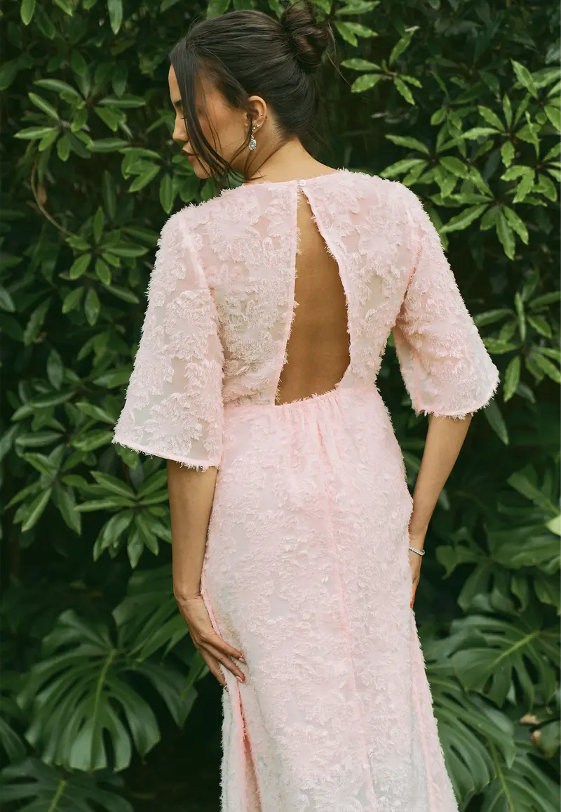 Fringed Midi Dress