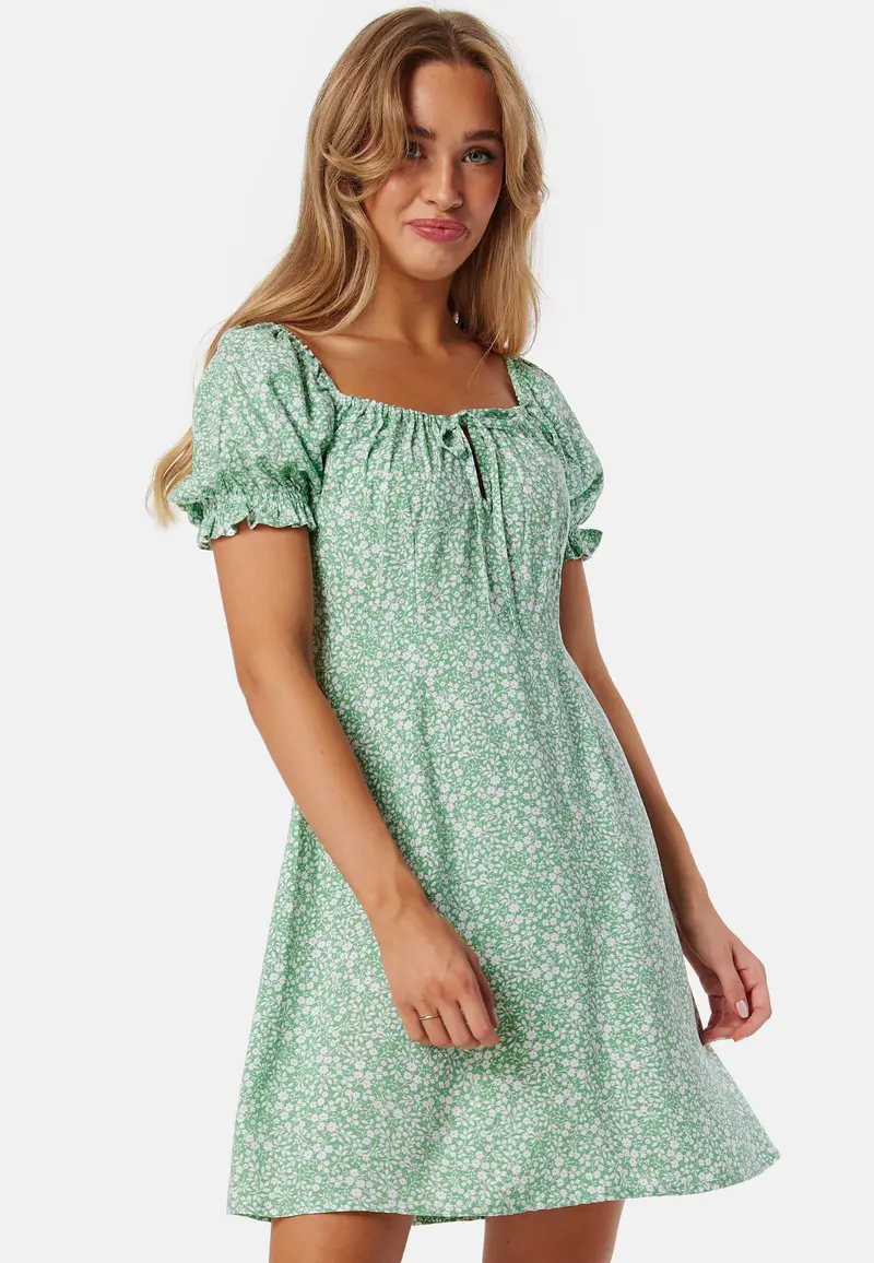 Front Tie Short Dress