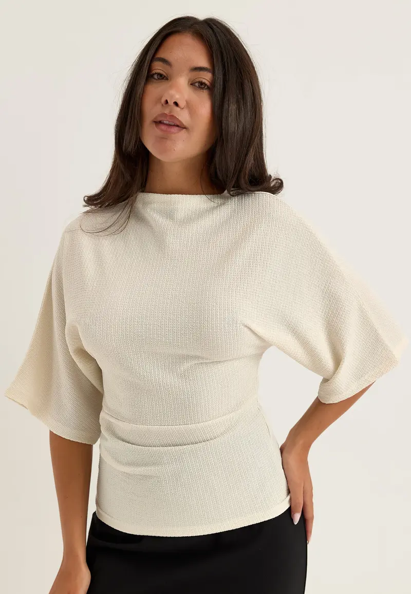 Funnel Neck Top