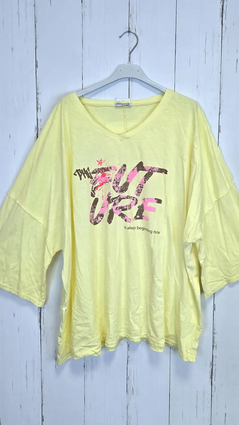 Future oversized topp gul