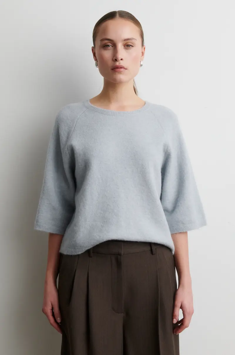 Gabby Knit SS O-Neck