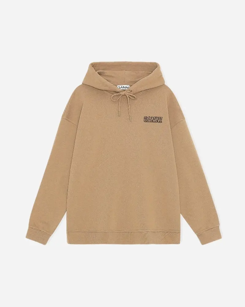 Ganni Software Hoodie - Fossil