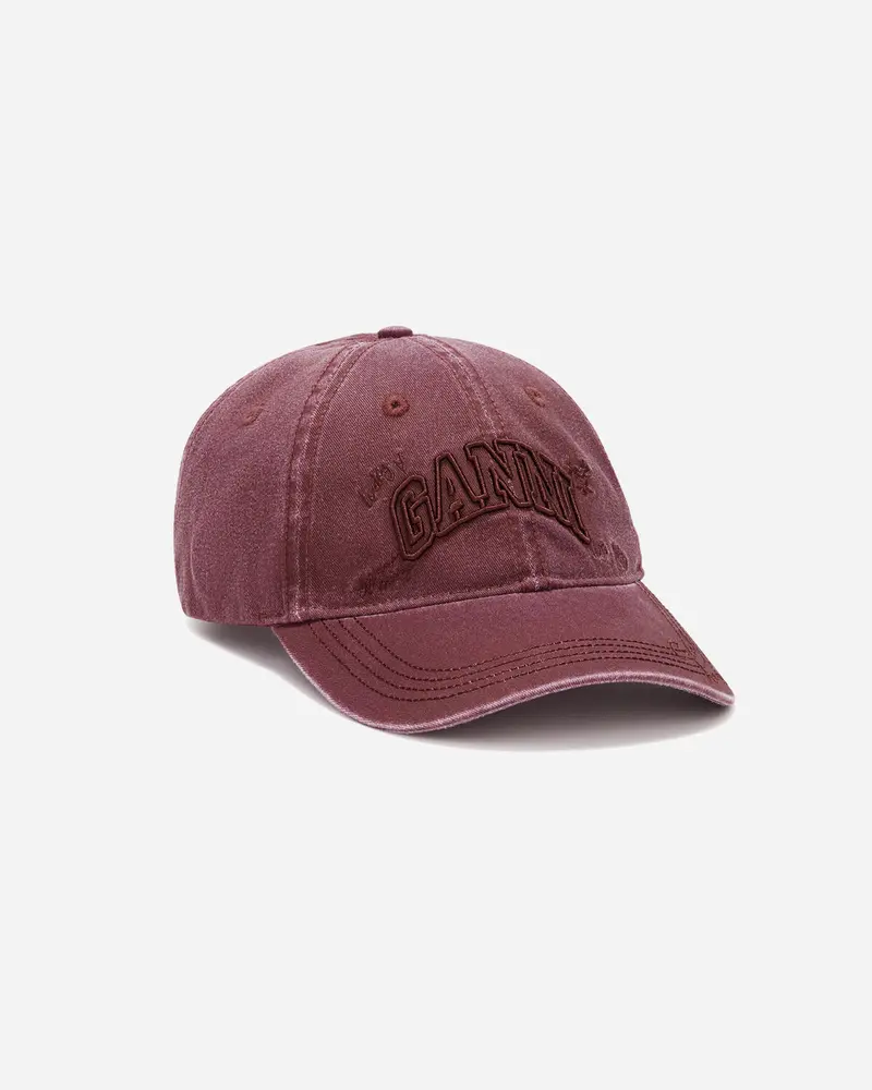 Ganni Washed Cotton Cap