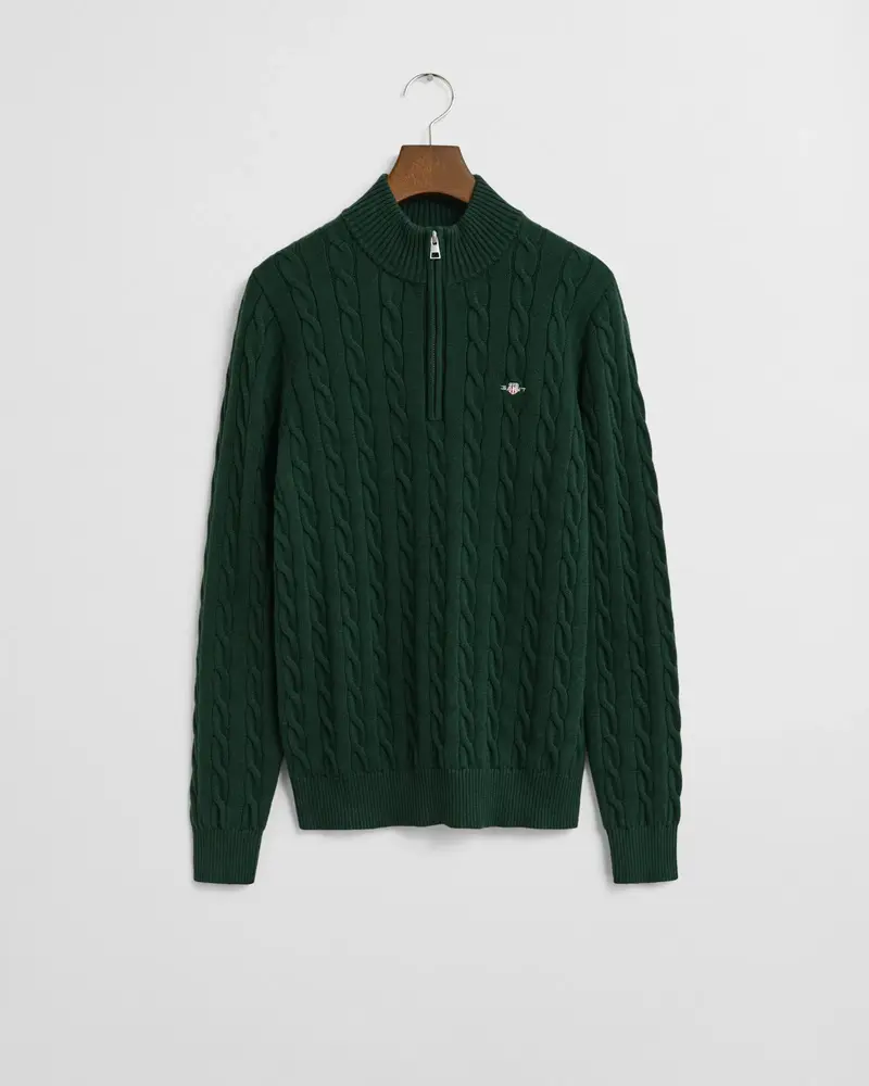 Gant Kabelstrikk Half-Zip