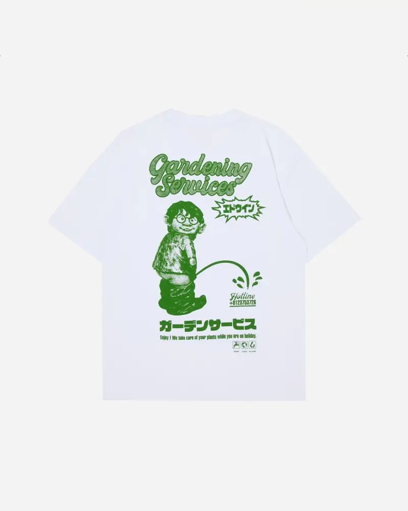 Gardening Services t-shirt - White