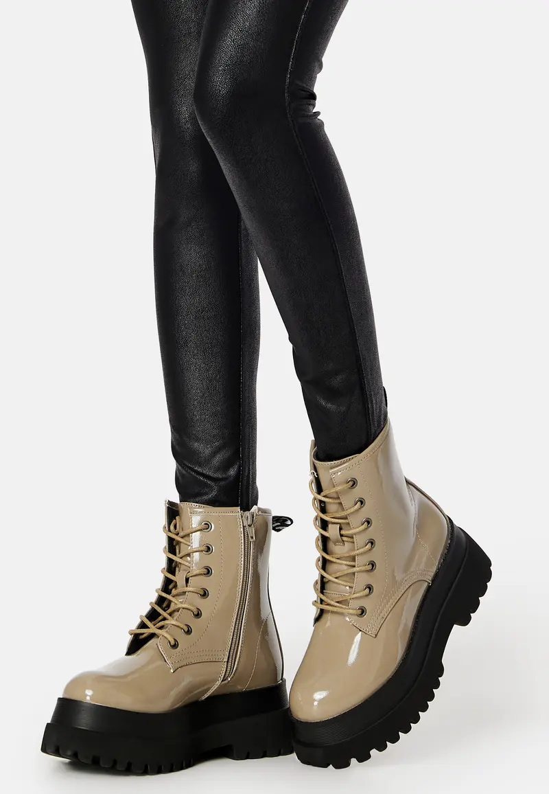 Gas Laced Up Boot
