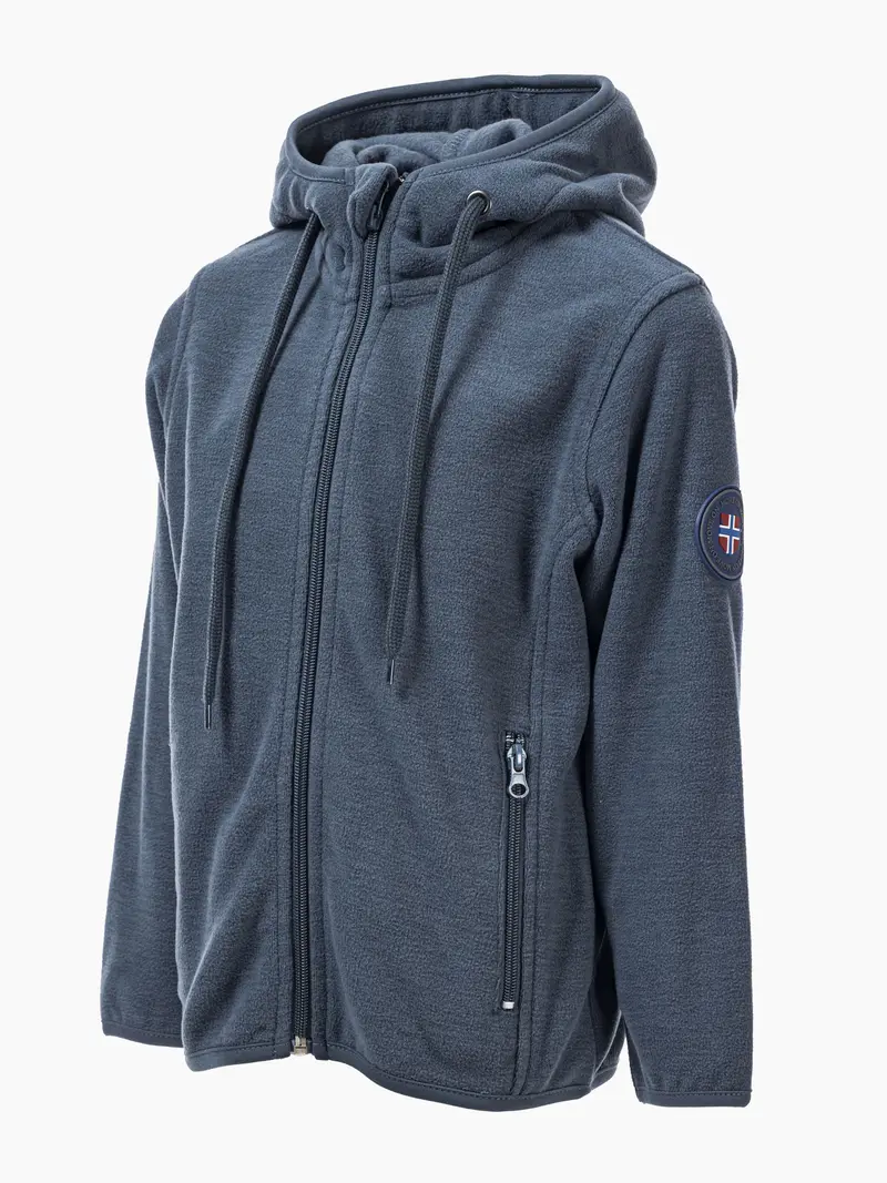 Geilo Fleecejakke barn Iron Blue