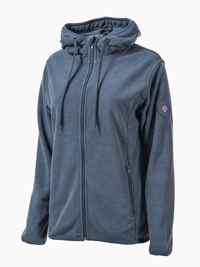 Geilo fleecejakke Dame Iron Blue