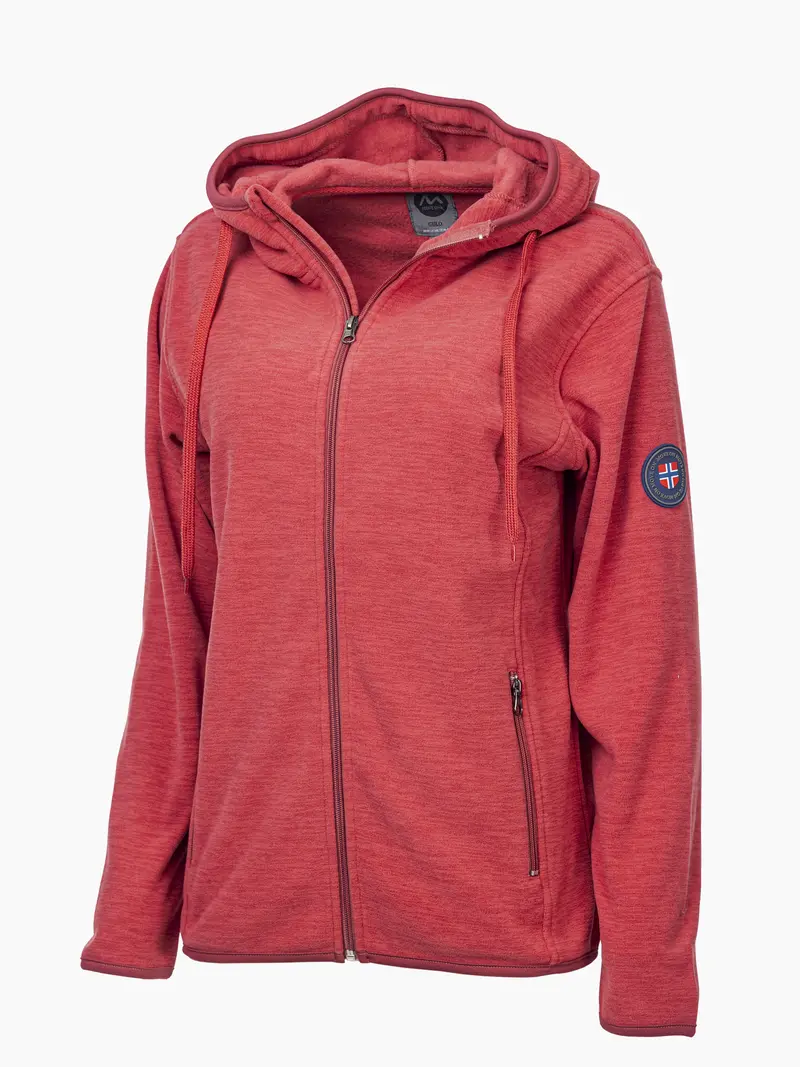 Geilo fleecejakke Dame Mineral rose