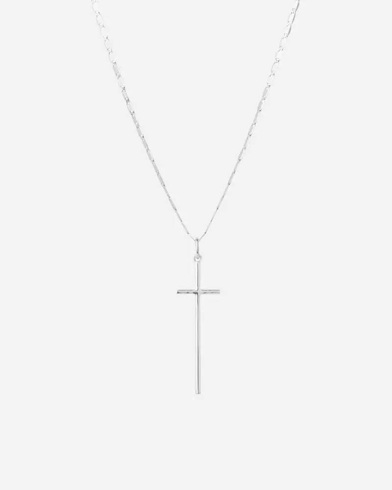 George 65 Necklace Silver - Silver