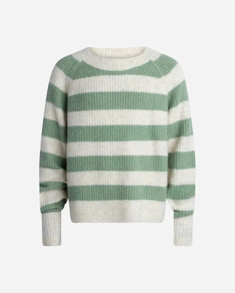 Gigi Stripe Knit - Light Green