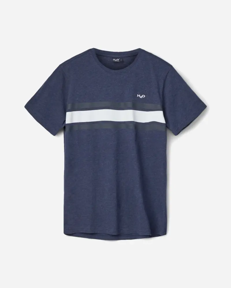 Gilleleje Tee - Navy/White