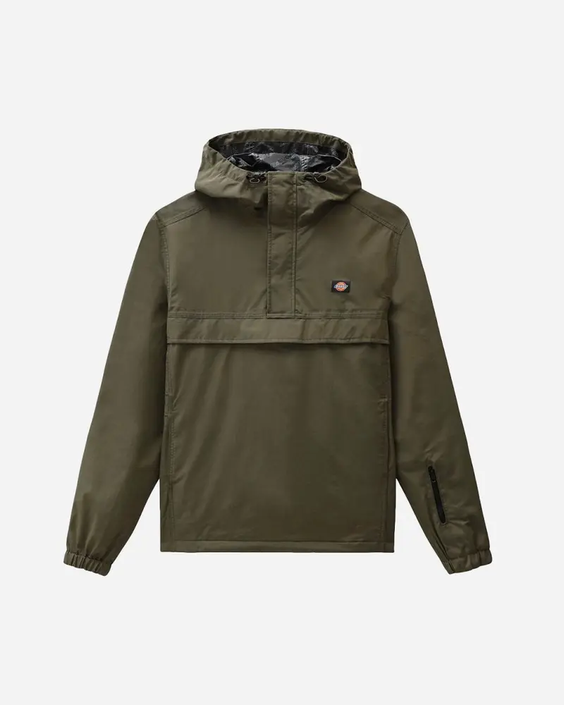 Glacier View Anorak - Military Green