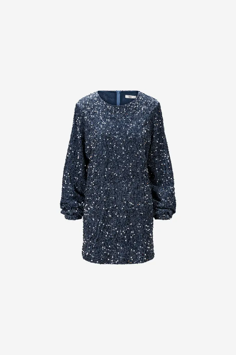 Glamour Dress Ashy Blue