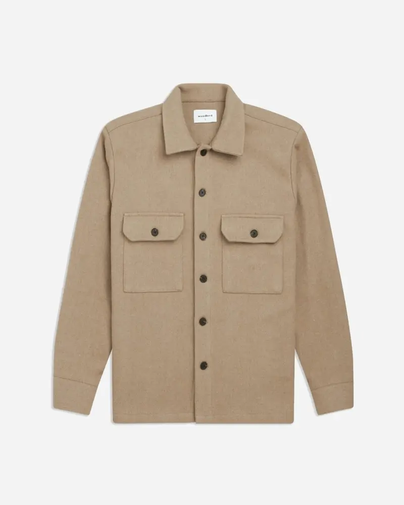 Glixto Wool Shirt - Sand
