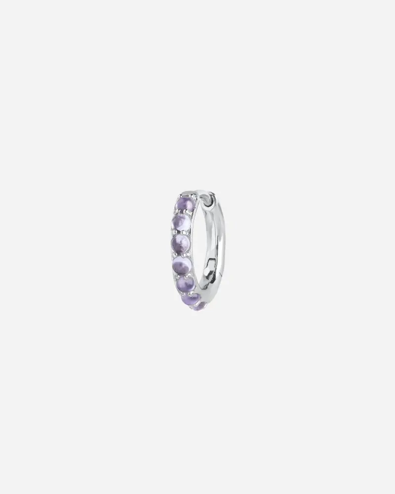Globo Violet Huggie Silver - Silver