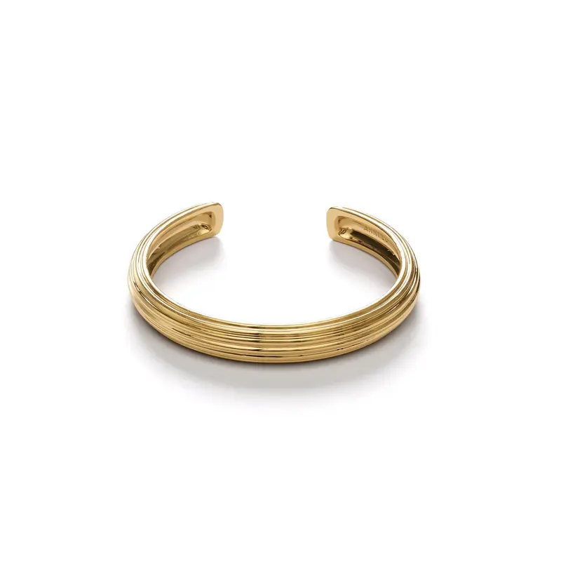 Golden Deco Bangle Gold