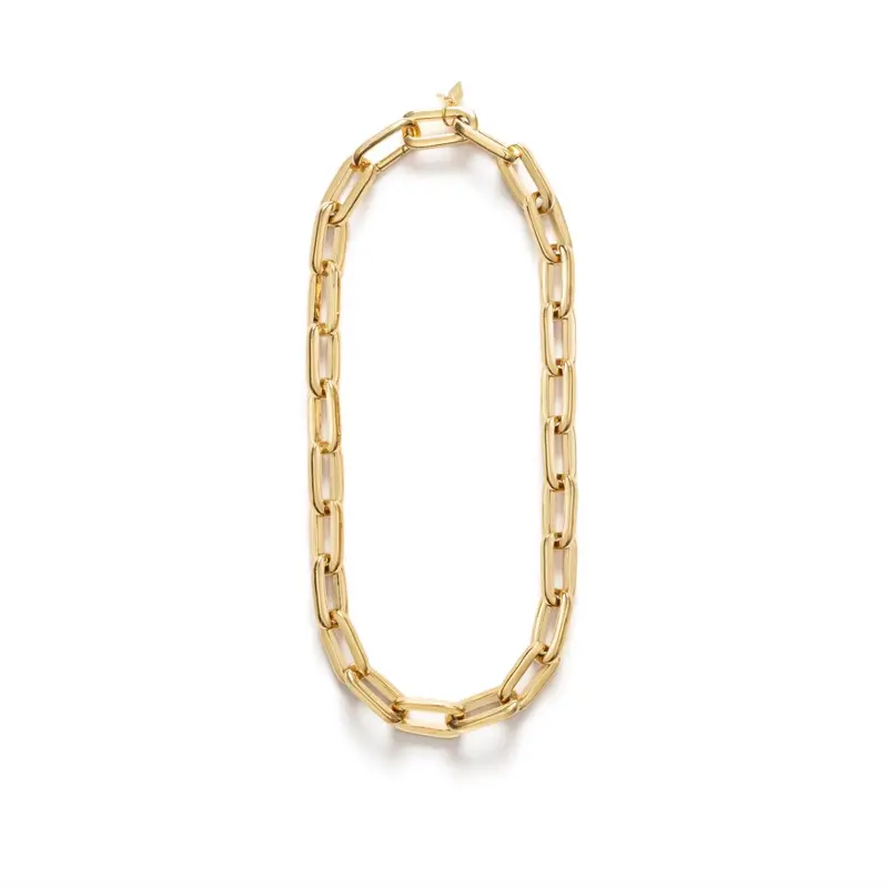 Golden Link Necklace Gold